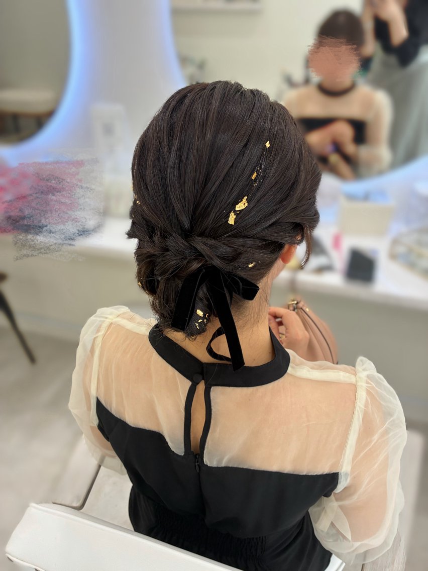 セミロング ヘアセット 🫧六本木ヘアセット /ももか🫧のヘアスタイル