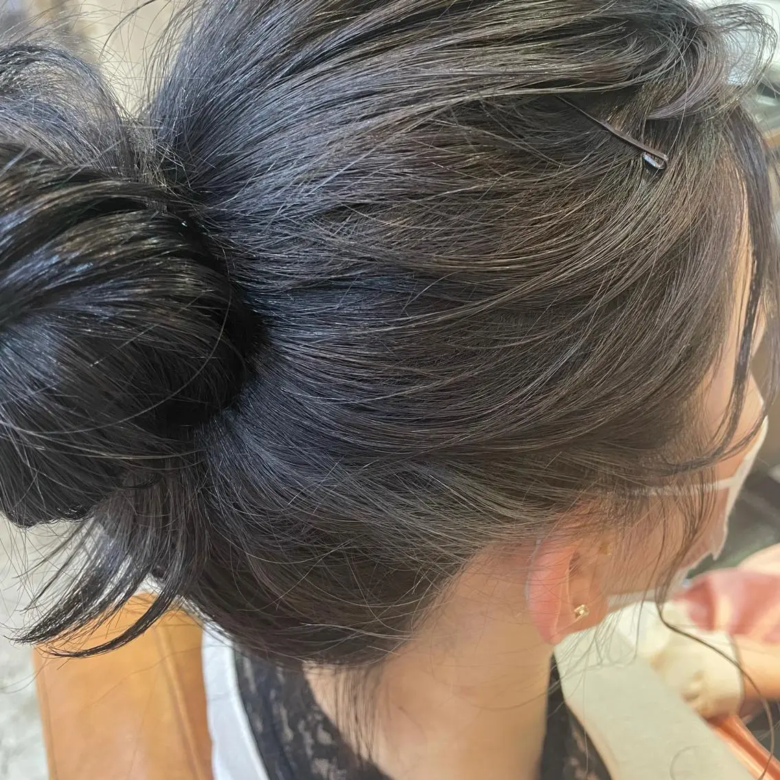 ロング カラー ヘアアレンジ 北川 智海のヘアスタイル