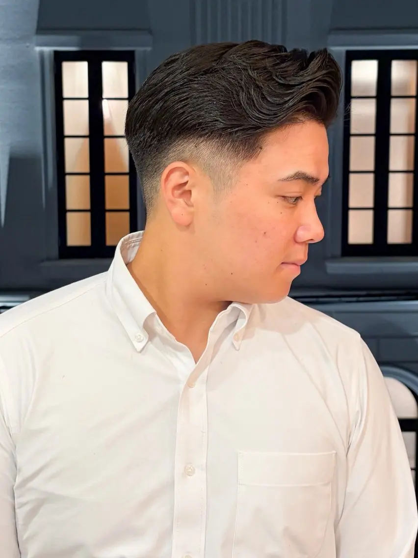 ショート パーマ メンズ メンズパーマ カット パーマ 三宮メンズカット ヨシイッキのヘアスタイル