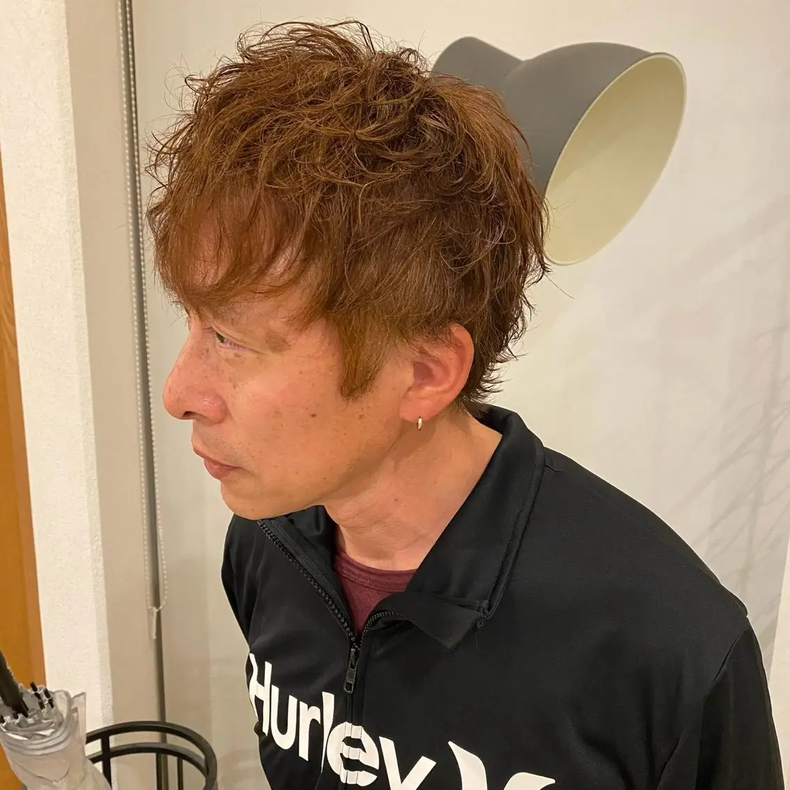 メンズ さくらこ/オリーブ カラー/カラーモデルのヘアスタイル