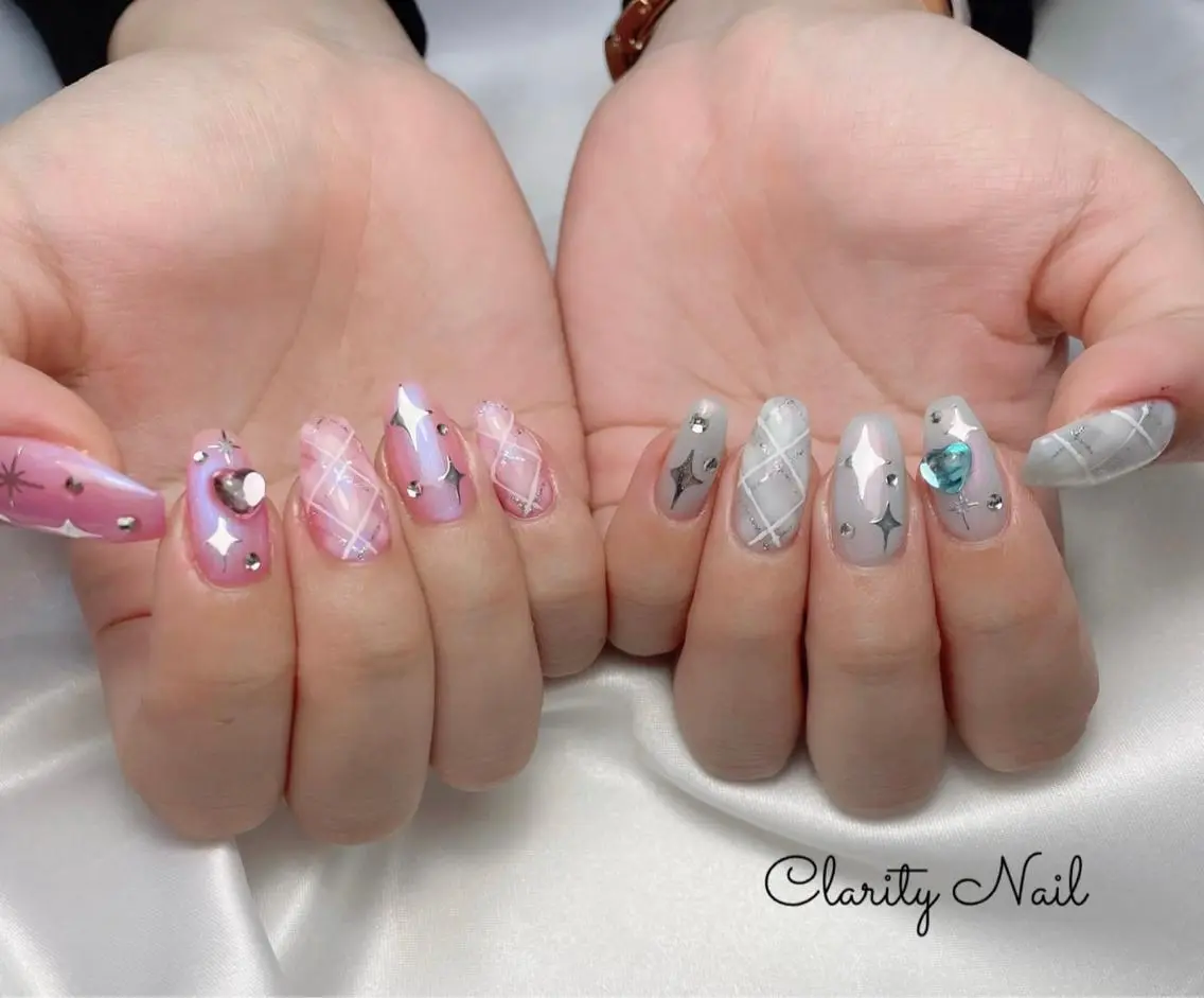 ネイル アートネイル 持ち込み ハンドネイル Clarity Nailのネイルデザイン