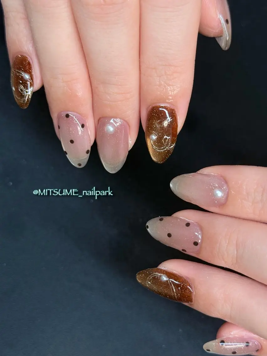 ネイル アートネイル ハンドネイル nailpark_ MITSUMEみつきのネイルデザイン