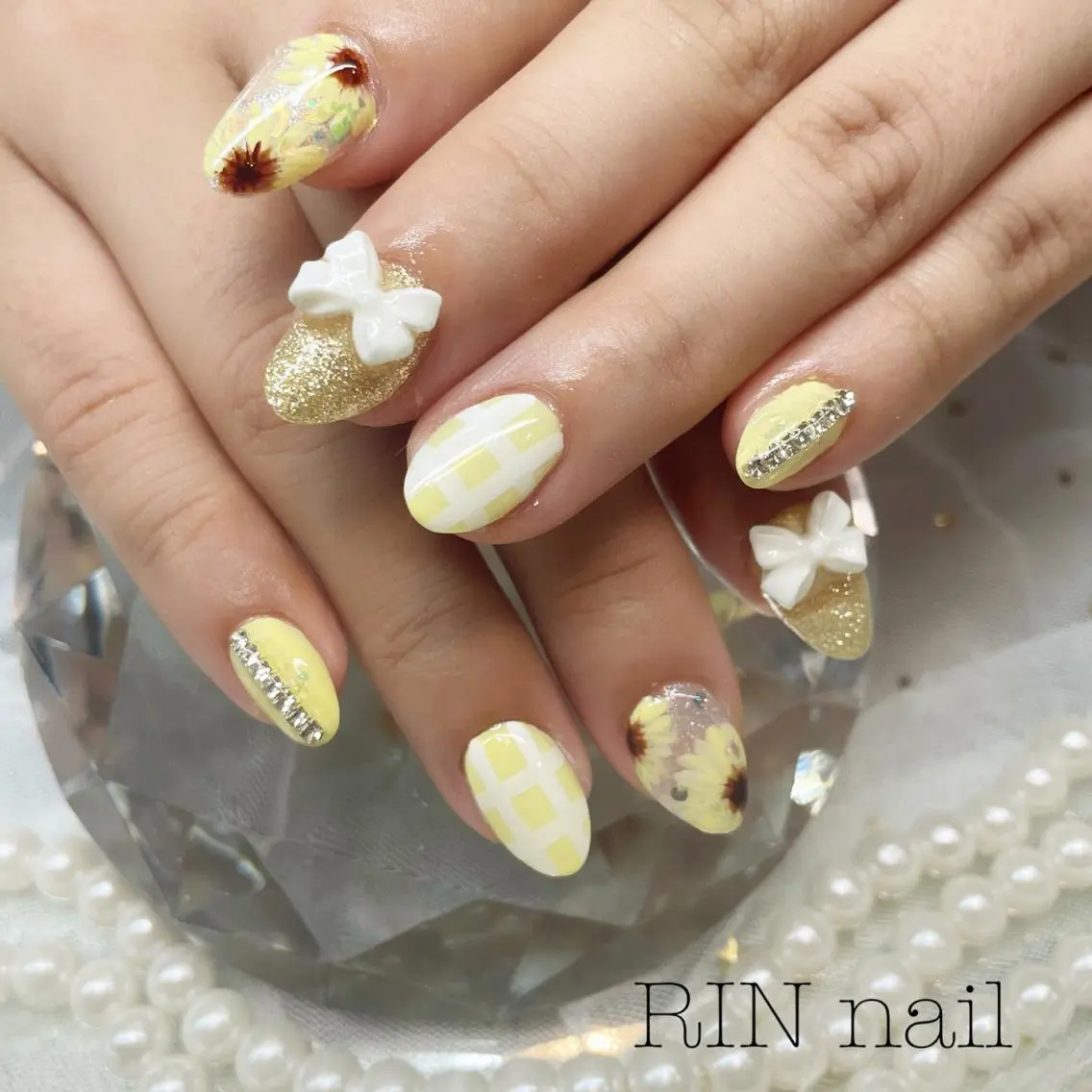 ネイル ハンドネイル ハンドケア RIN HOMEnailのネイルデザイン