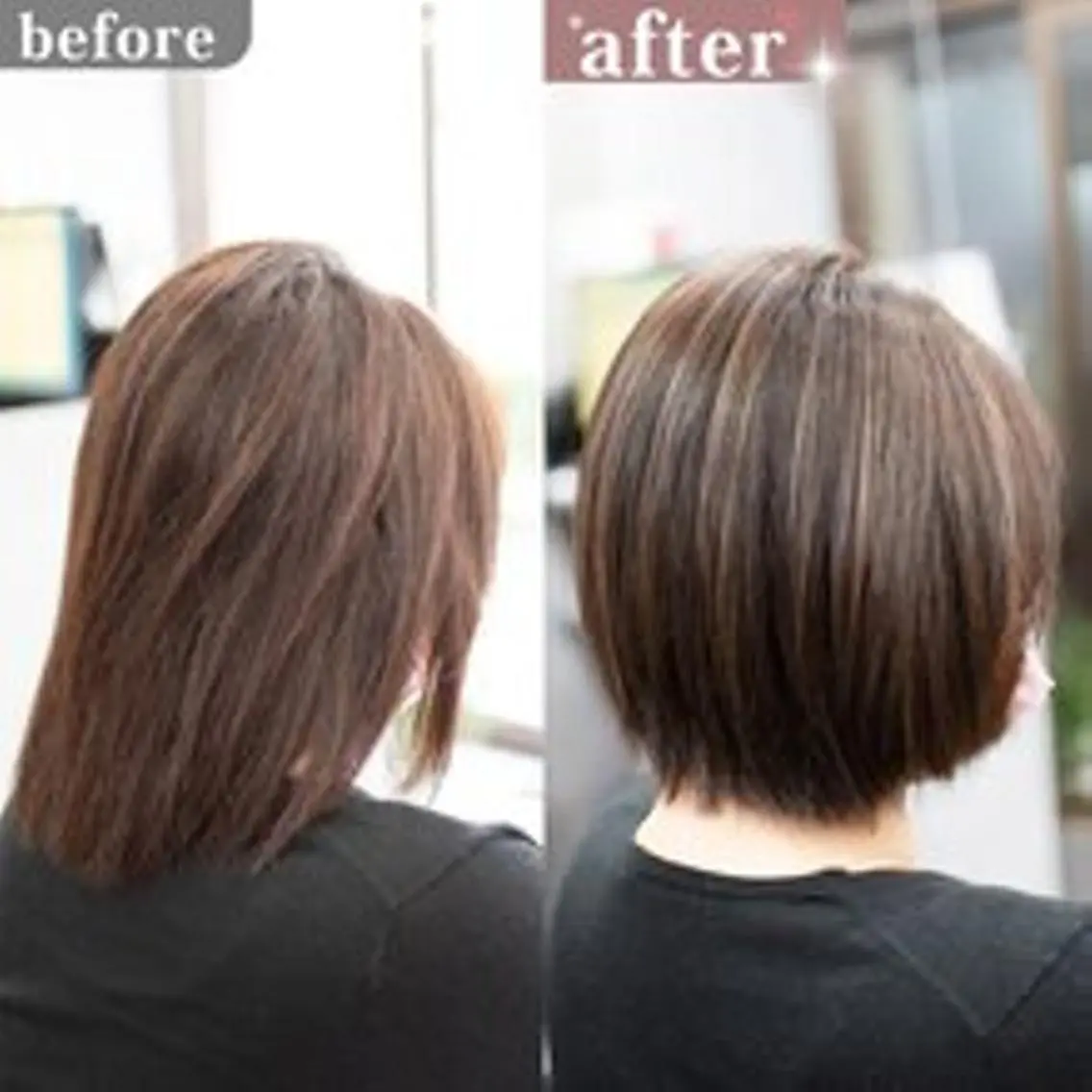 ショート カラー 透明感カラー ハイライトカラー ハイライト カット ヘアカラー トリートメント 白髪ぼかしハイライト 【亀有】山本のヘアスタイル
