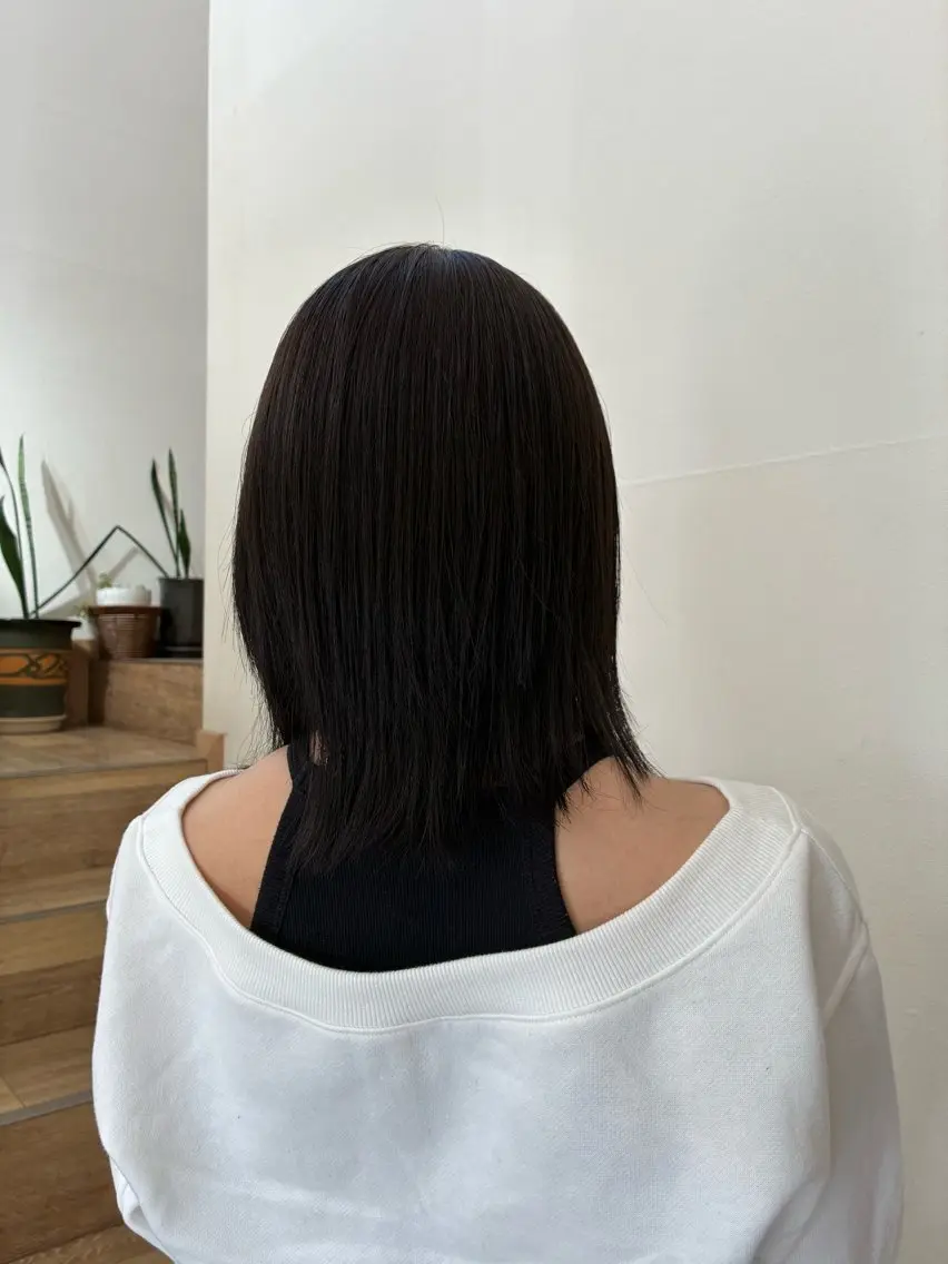 カラー ヘアカラー 鳥居 零菜のヘアスタイル