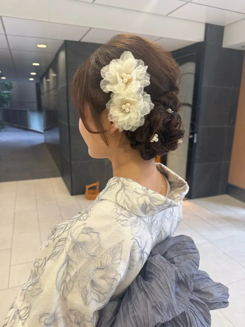 ヘアアレンジ ヘアセット専門 松永香代子のヘアスタイル