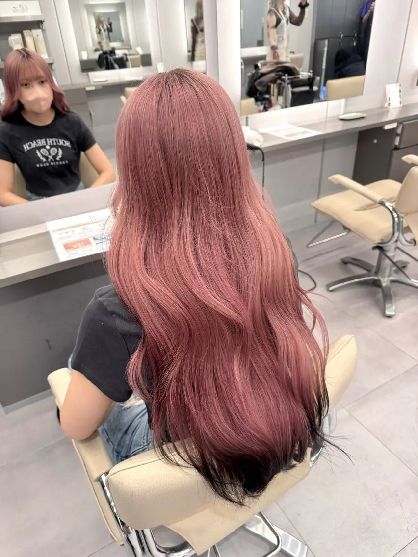カラー ヘアカラー ハイトーン/名古屋 Hinakiのヘアスタイル