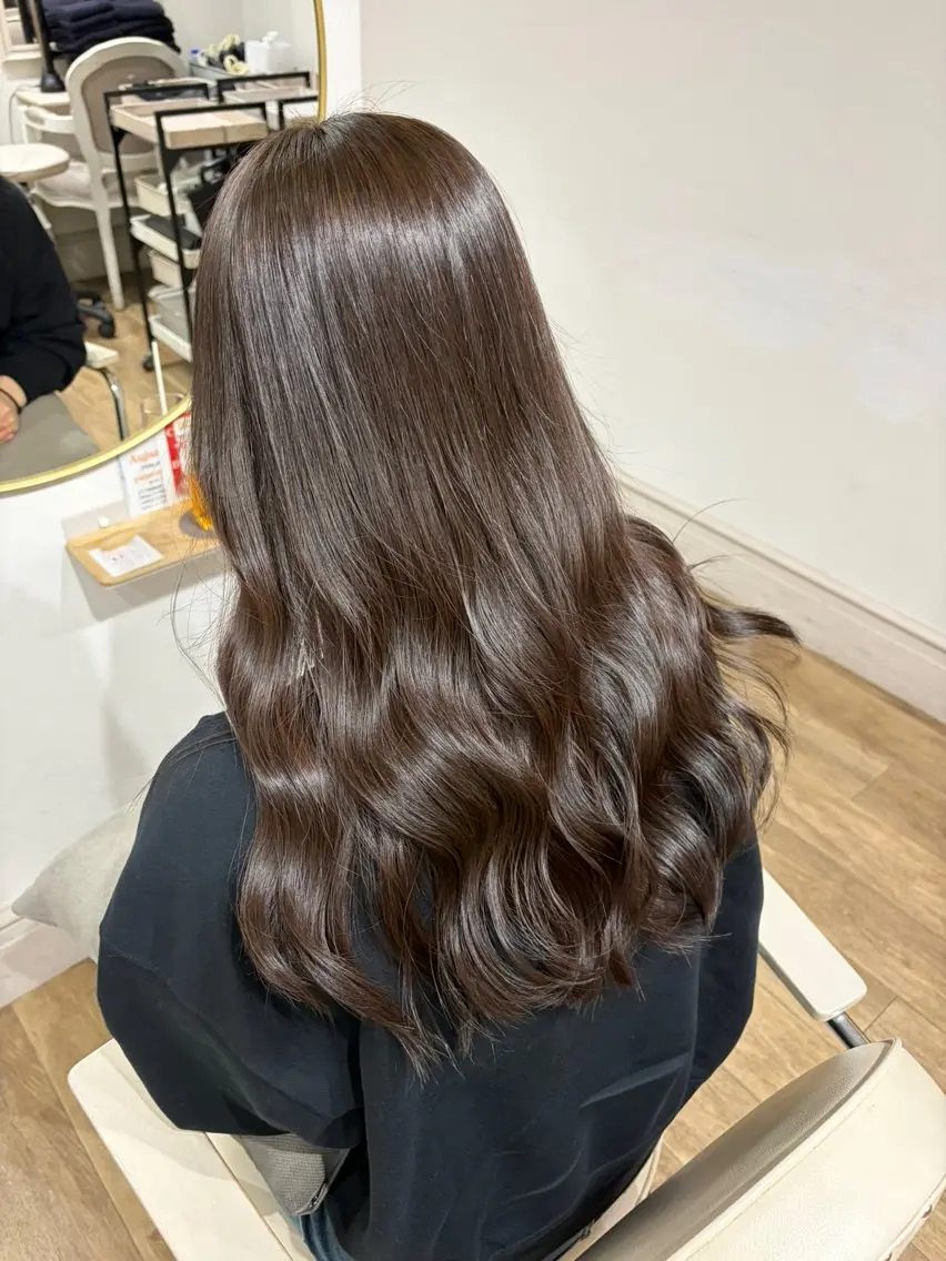 ꒰ྀི 🩰ホームケア付き🩰 ꒱ྀི ワンカラー+4stepトリートメント🎀前処理7種トリートメント付き🪄の写真