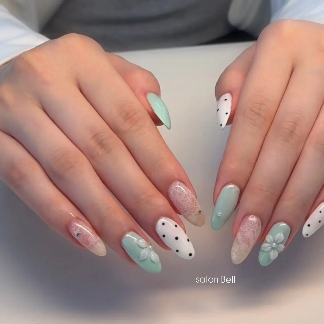 ネイル ハンドネイル salon Bell ✿kurumi✿のネイルデザイン