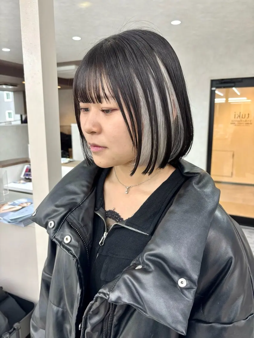 🦄🌈インナーカラー（ブリーチ込）🦄🌈¥15,400→¥12,100の写真