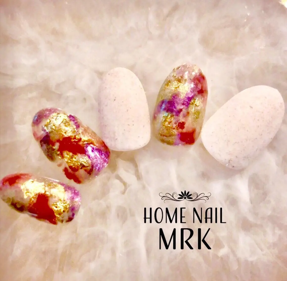 ネイル マットネイル ニュアンスネイル MARUKO nailのネイルデザイン