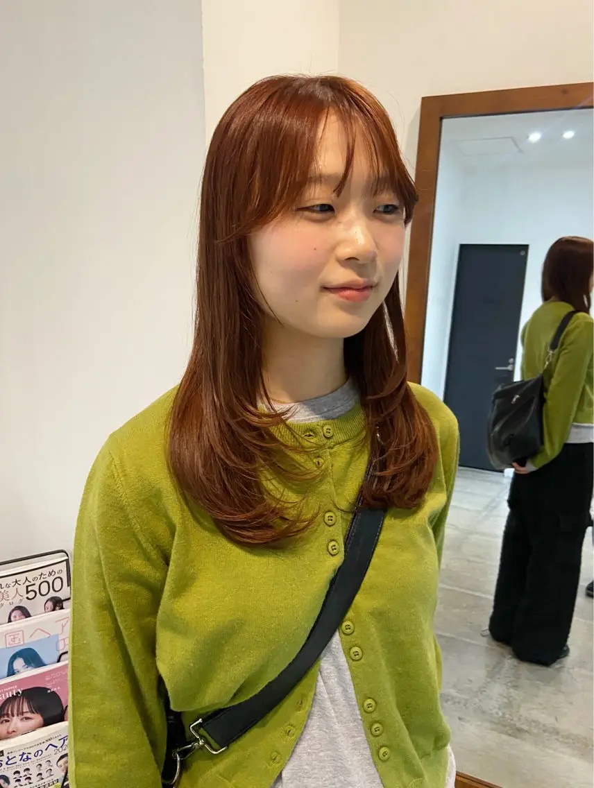 ロング まつ あみのヘアスタイル