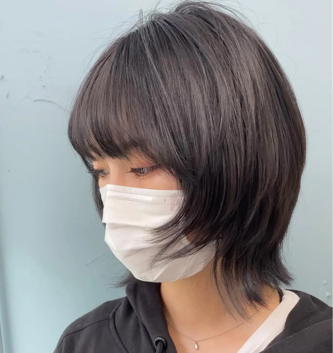 ショート ウルフカット 横尾 歩のヘアスタイル