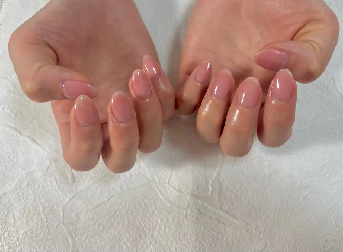 ネイル オーロラネイル フットネイル フレンチネイル ジェルネイル 韓国ネイル ハンドネイル kiki nail たまプラーザのネイルデザイン