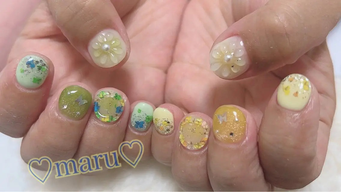 ネイル ハンドネイル フットネイル まるみ ♡のその他イメージ