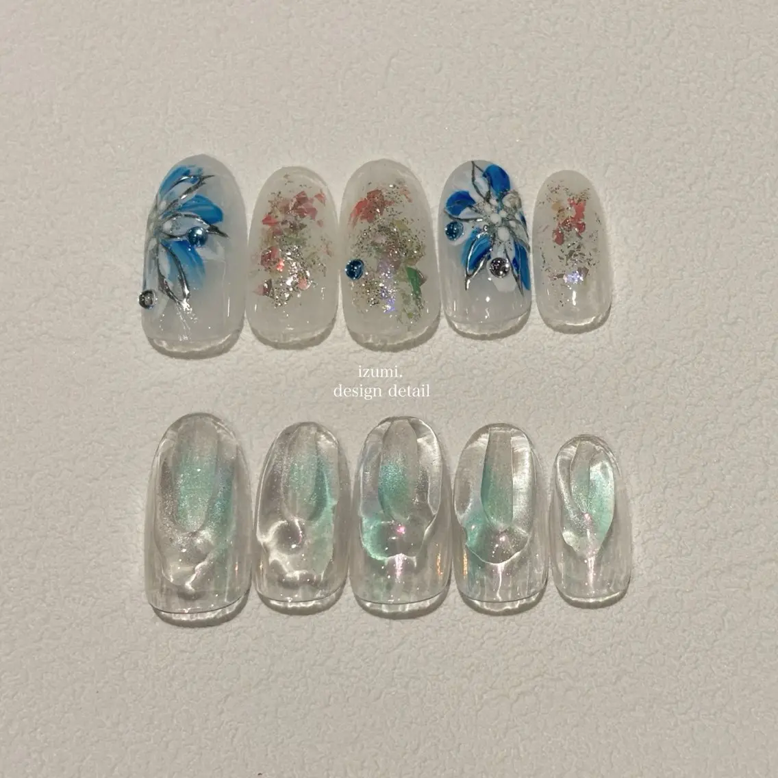 ネイル ハンドネイル IZUMIꕤnail 堺筋本町｜心斎橋のネイルデザイン