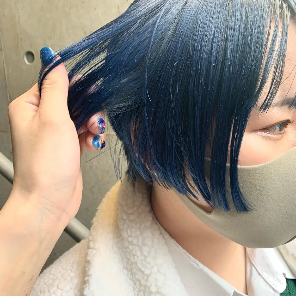 ショート カラー 七原 海夕のヘアスタイル