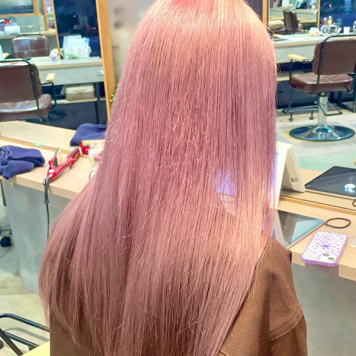 ロング カラー 後藤 舞衣のヘアスタイル
