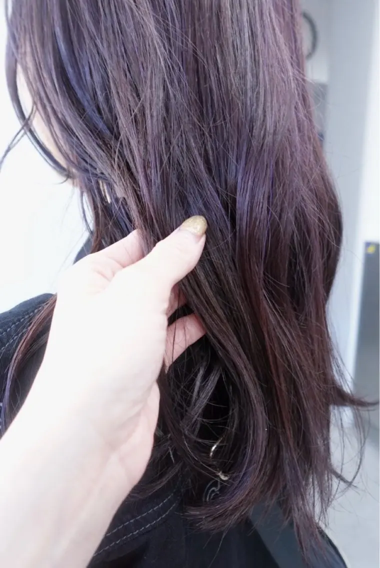 カラー レイヤーカット sauのヘアスタイル