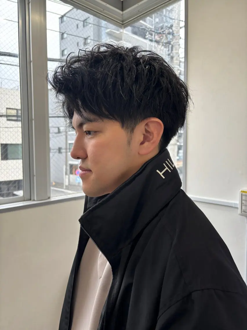 メンズ カット メンズ&髪質改善縮毛 矯正【平山🔥拓哉】のヘアスタイル