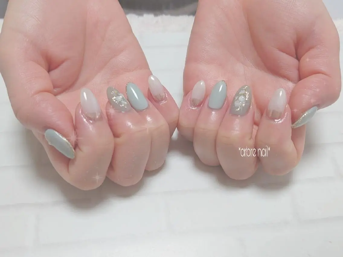 ネイル ✯.。 arbre nail 。✯.のネイルデザイン