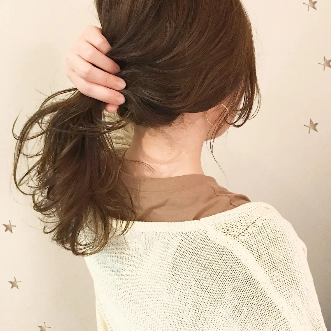 セミロング カラー 市川 千夏のヘアスタイル