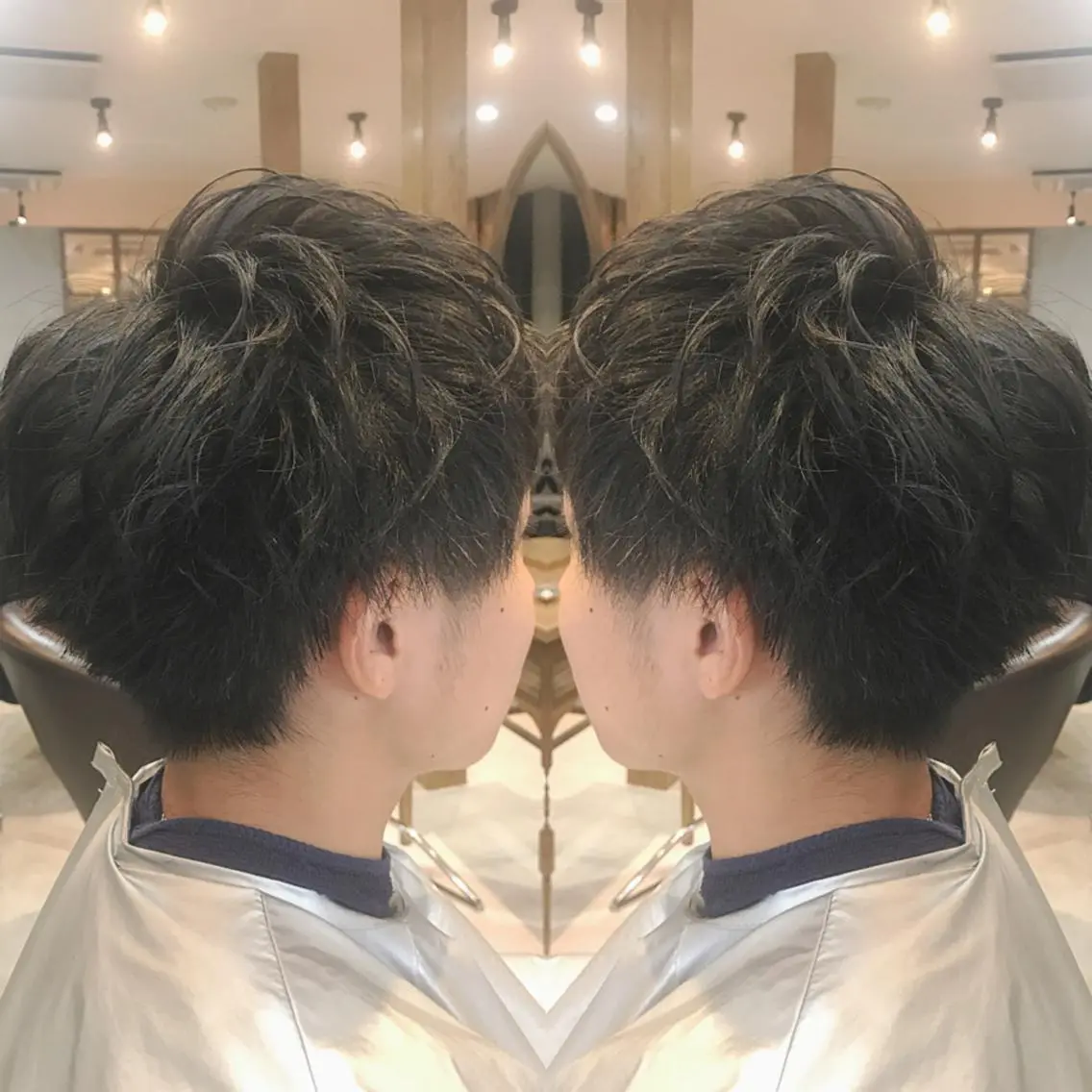 ショート メンズ カット ヘアカラー トリートメント 重政 和樹のヘアスタイル