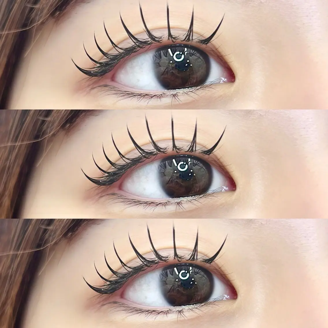 マツエク・マツパ Cカール LASHBaby NAOMIのマツエク・マツパデザイン