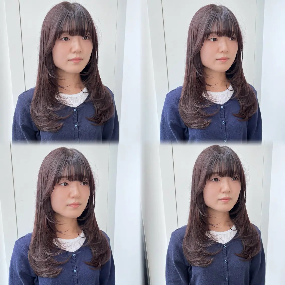 セミロング レイヤーくびれヘア アレンジmanakaのヘアスタイル
