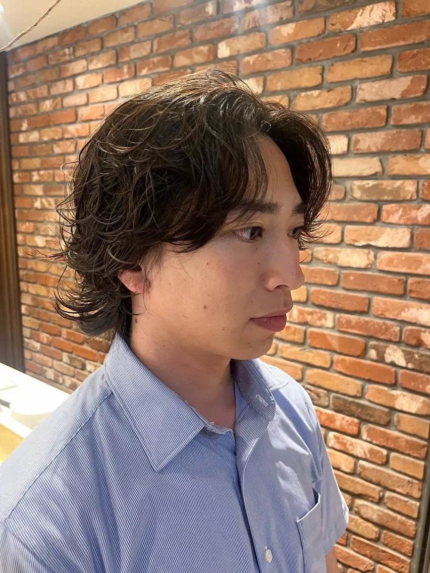 パーマ メンズ メンズパーマ bococa |向ヶ丘遊園/マナカのヘアスタイル