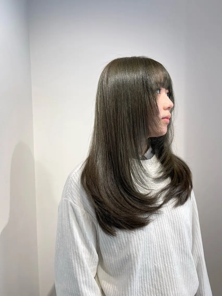 ロング カット ヘアカラー トリートメント ⭐️21周年記念⭐️ 特別価格◎塚原廣太郎のヘアスタイル