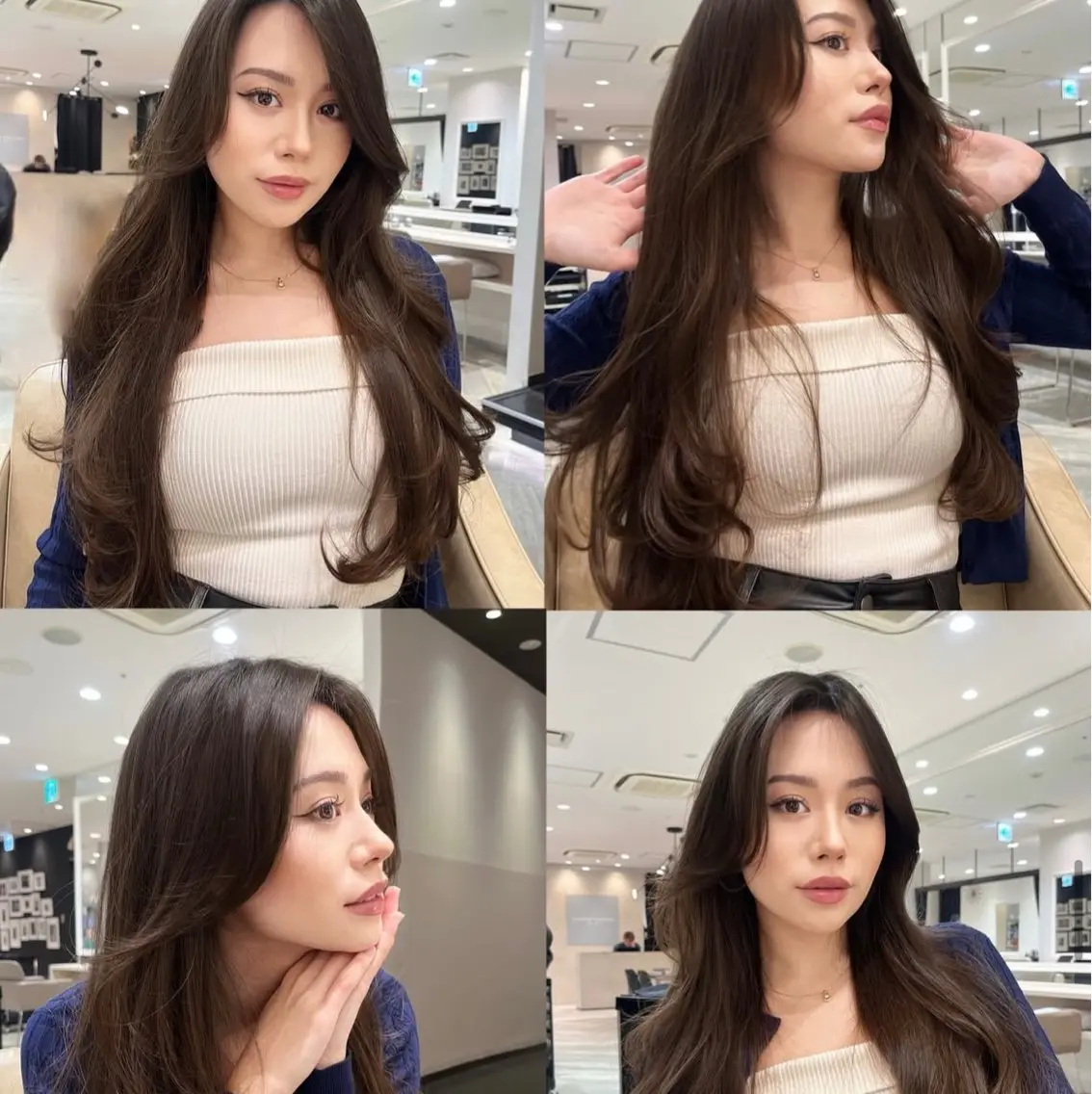 cut ➕ 1color ➕ piemiere treatment➕chronologiste head spa 💋の写真