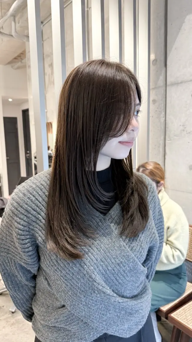 ロング 🌟透明感カラー🌟 はらしおりのヘアスタイル