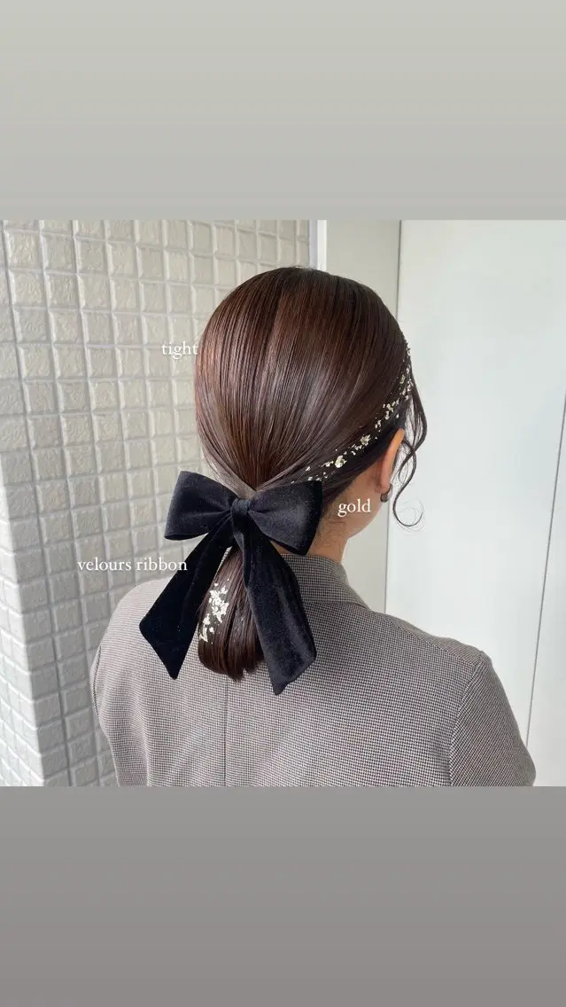 ヘアアレンジ ヘアセット 銀座：似合わせカラー オリーブ🫒アレンジのヘアスタイル