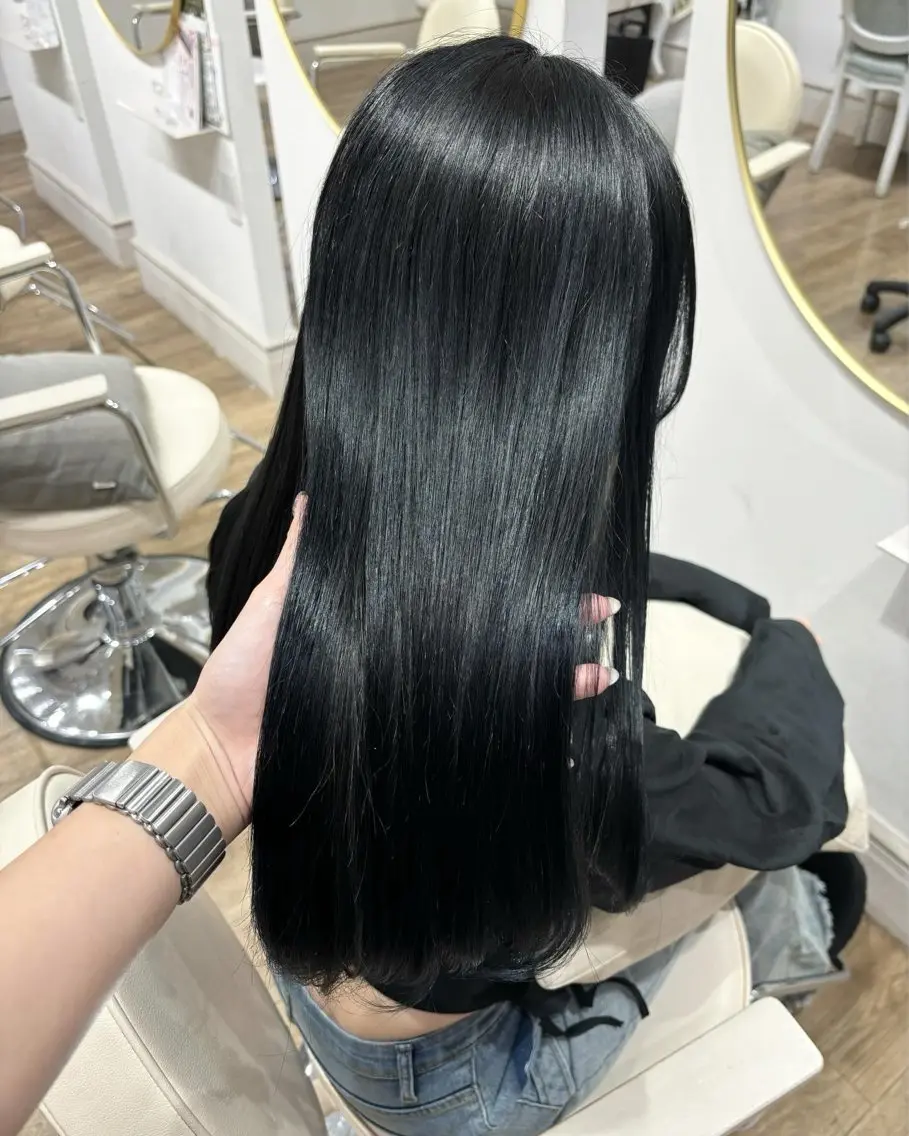 ロング ヘアカラー トリートメント 𝗺𝗶𝗸𝘂♡ 似合わせ🎀のヘアスタイル
