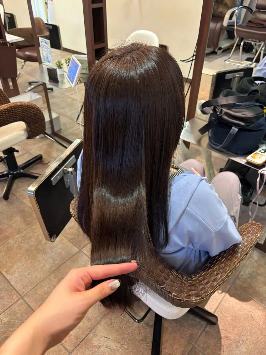 カラー ヘアカラー トリートメント 伊部 しづきのヘアスタイル