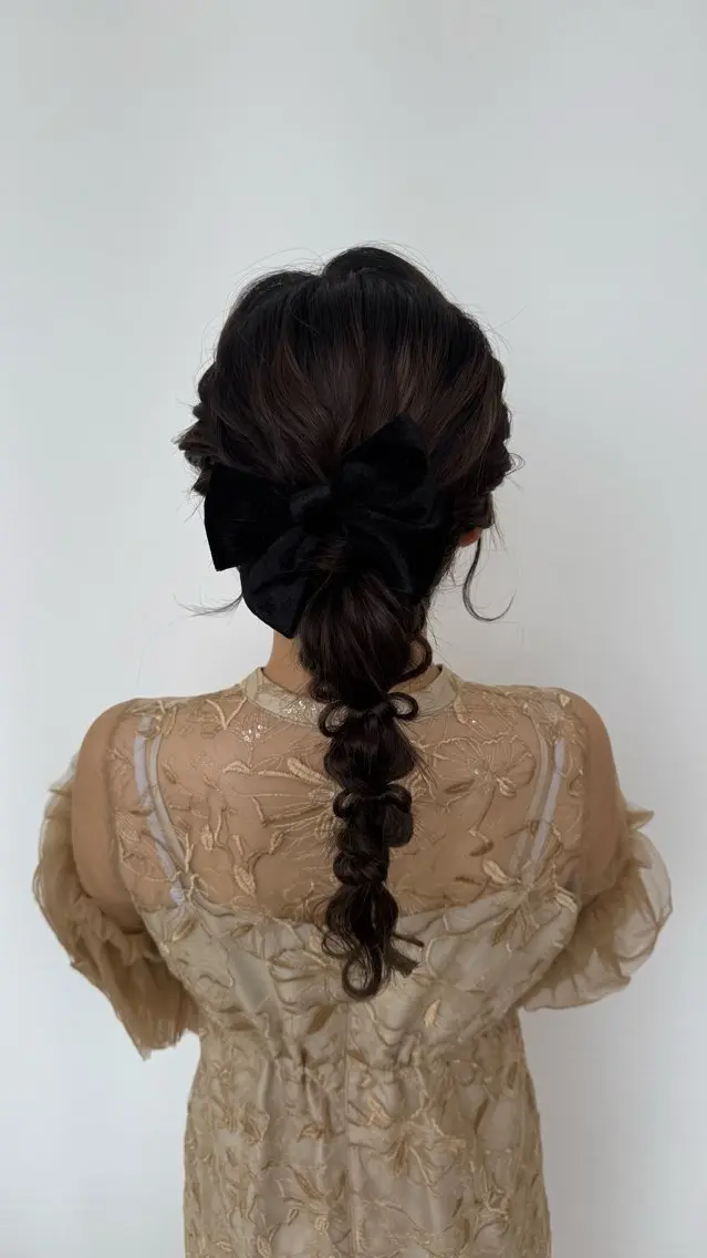 ロング ヘアアレンジ カラー/ヘアセット Nanami💗のヘアスタイル