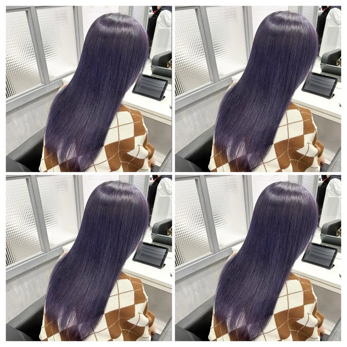 ロング カラー カット ヘアカラー トリートメント 💎髪質改善／艶髪 荻原💎のヘアスタイル