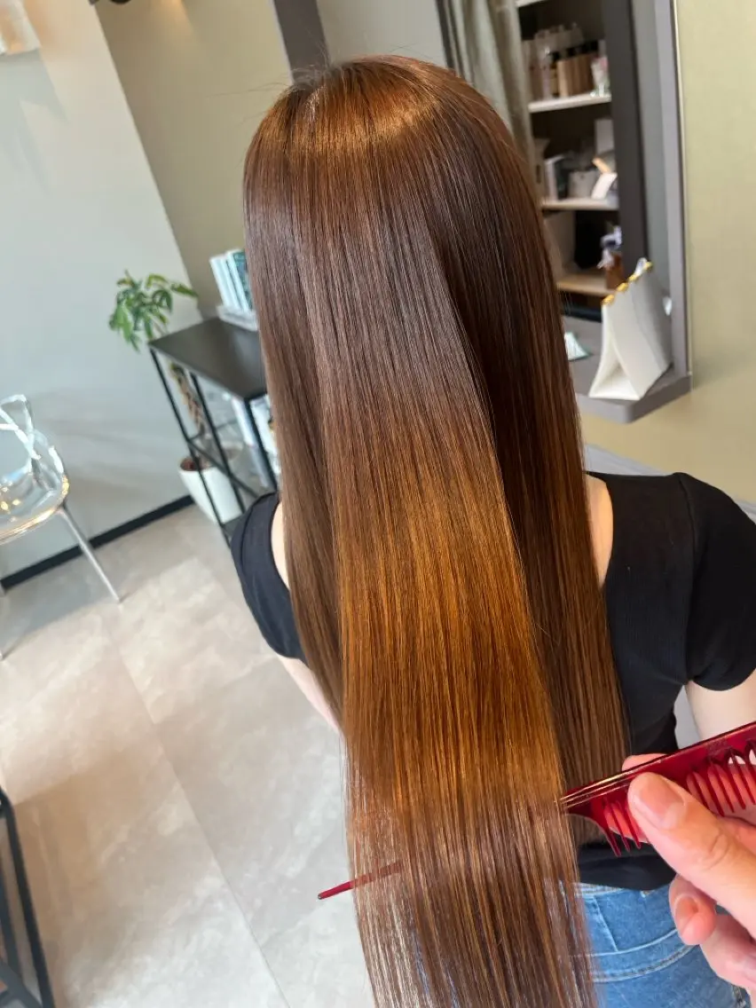 ロング 山下 翔のヘアスタイル
