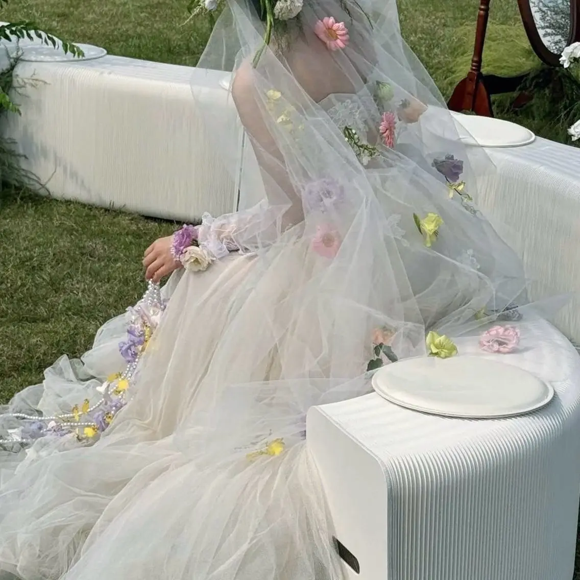 花嫁美容👰🏻♀️ 透明感・美白ケア¦デコルテ・肩首¦足〜頭までケア☆¦ブライダルエステ🤍の写真