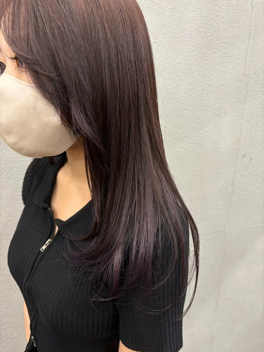 セミロング カラー . Manatoのヘアスタイル