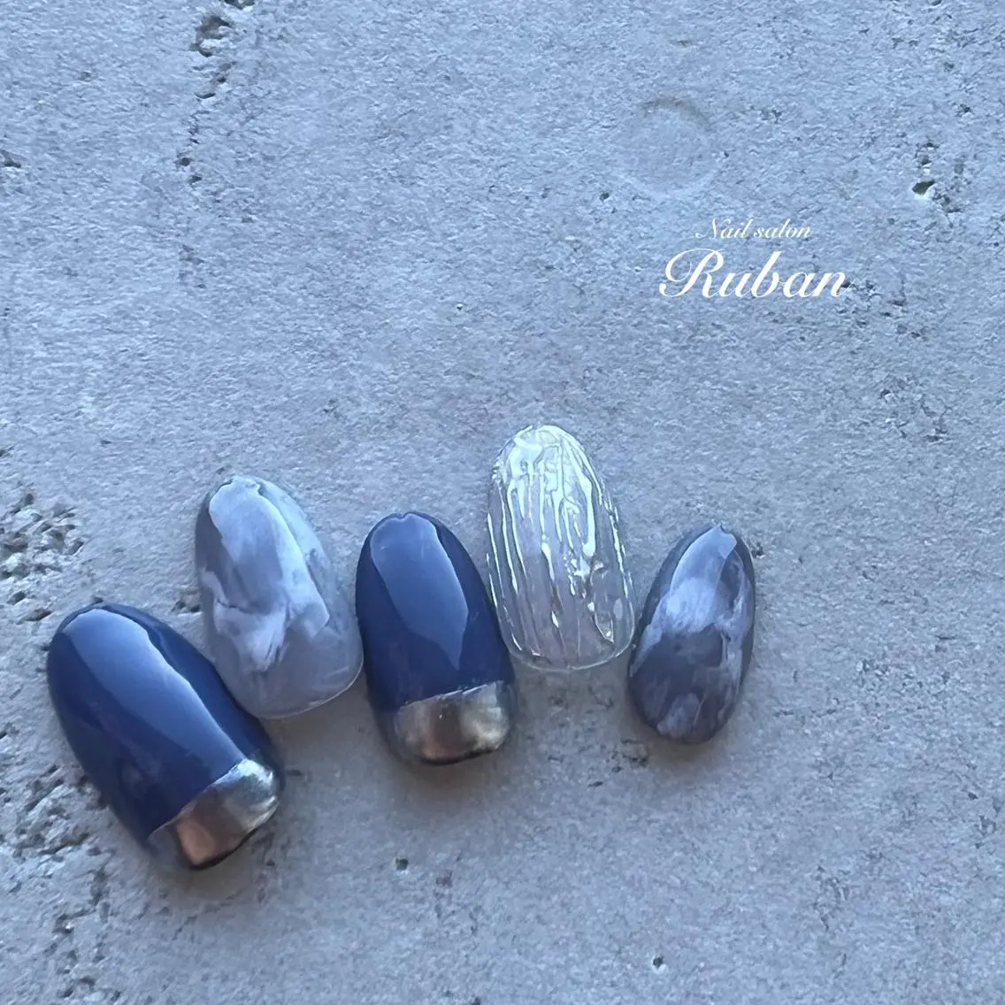 ネイル ニュアンスネイル Nail salon Rubanのネイルデザイン