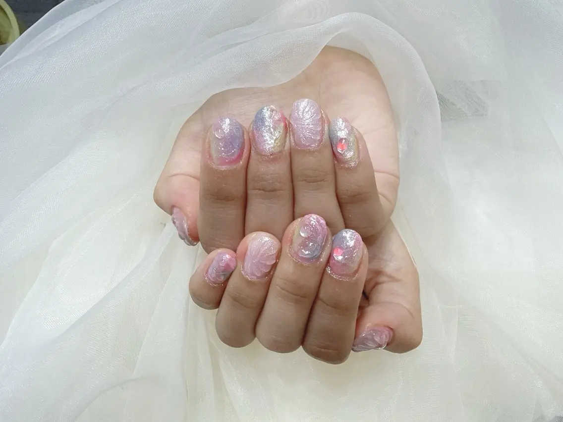 ネイル NailSalon✨ Écrinエクランのネイルデザイン