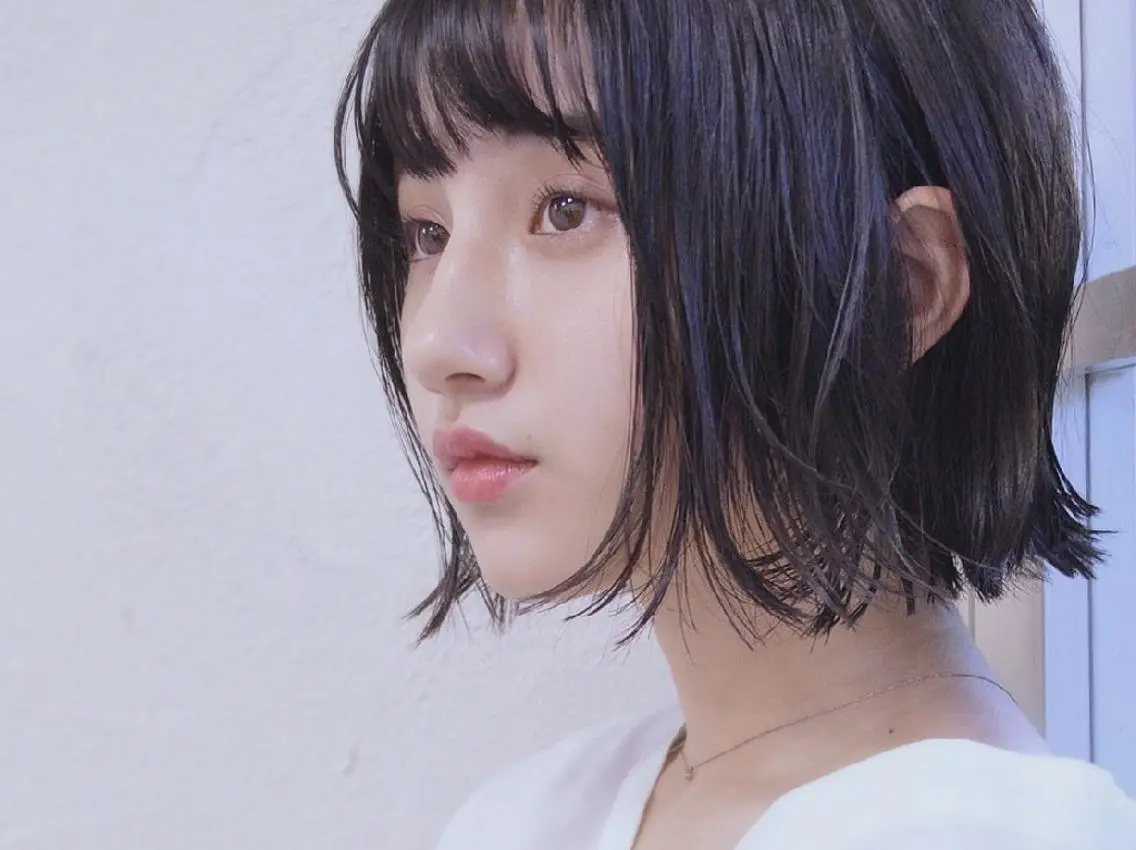 ミディアム カット ヘアカラー 小顔ショート✁ ⁂Yukari⁂のヘアスタイル