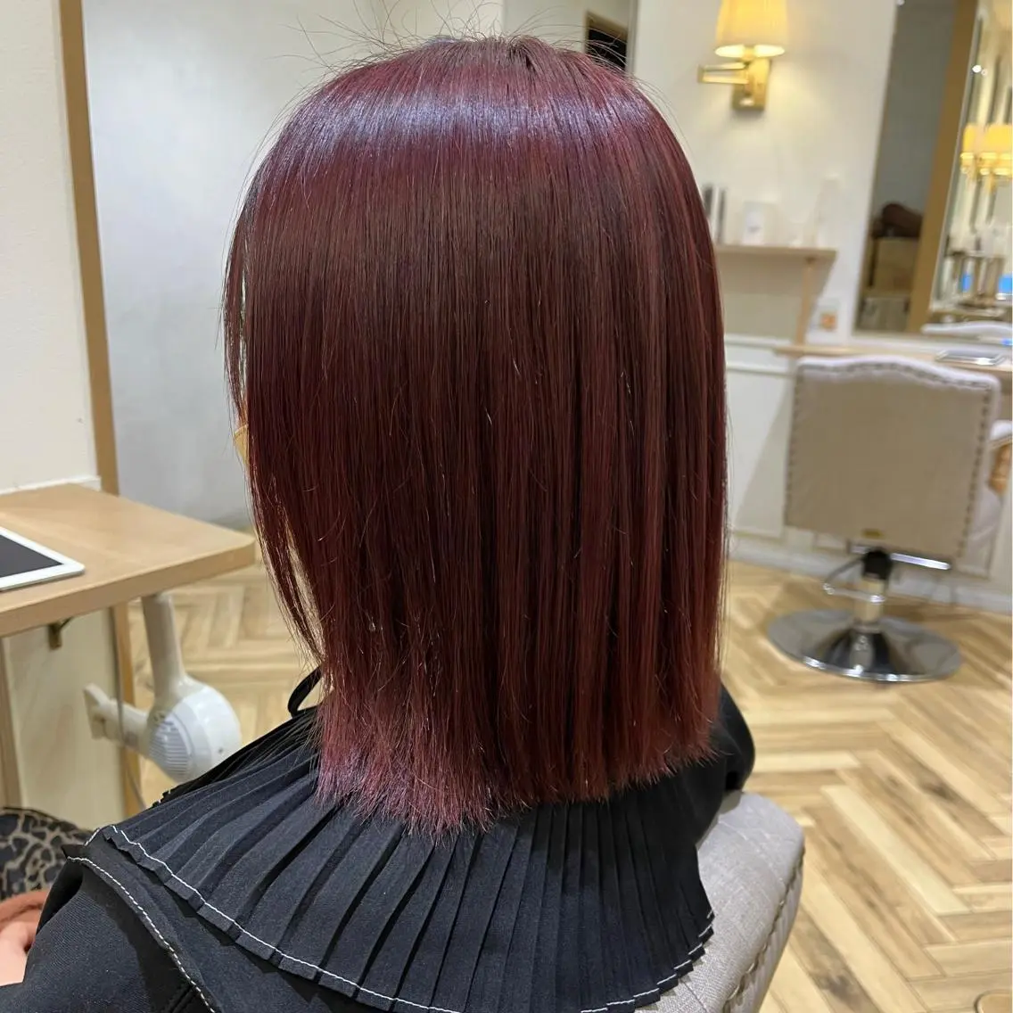 ショート カット ヘアカラー 韓国ﾍｱ&ｼｮｰﾄ ボブ💜桑原のヘアスタイル