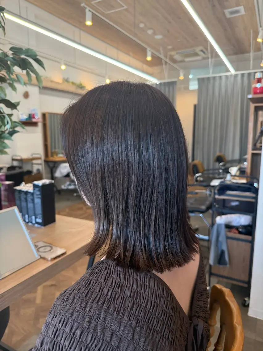ミディアム カラー カノエ博多ミスト店 / 梨々華のヘアスタイル