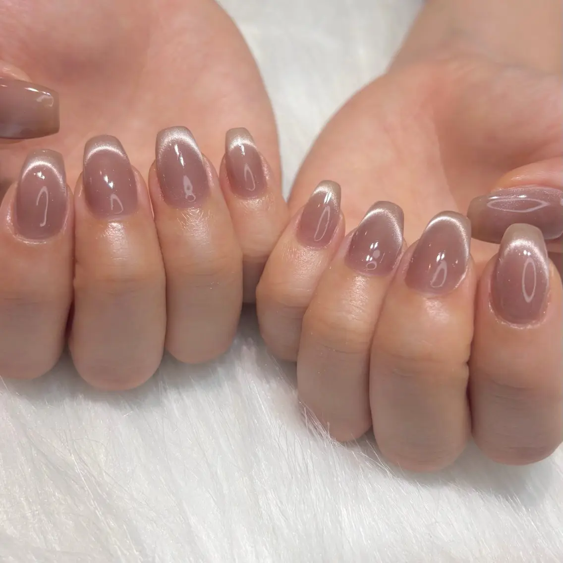 ネイル ハンドネイル MEI 🍑 nail OAKのネイルデザイン