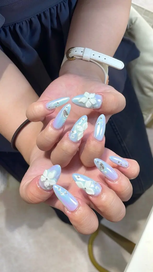 ネイル ハンドネイル SunNail池袋 🍧エミリーのネイルデザイン