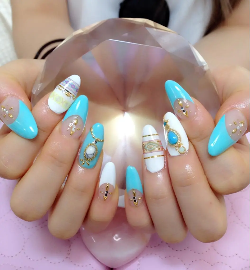 ネイル 🩵池袋heart nail🩵のネイルデザイン