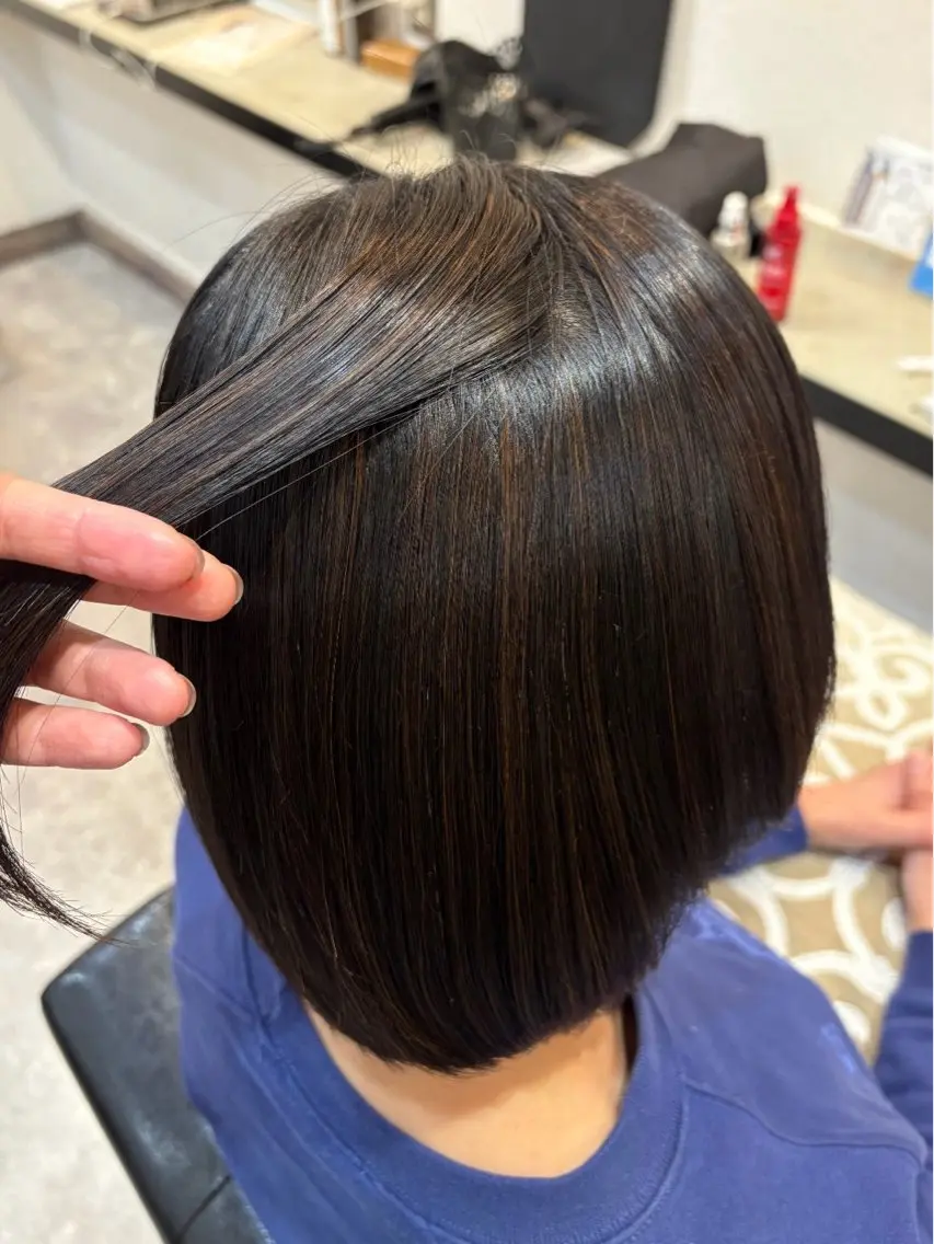 ショート カラー ハイライトカラー ハイライト 🪄くすみカラー❇️ 名塚比奈乃🪄のヘアスタイル